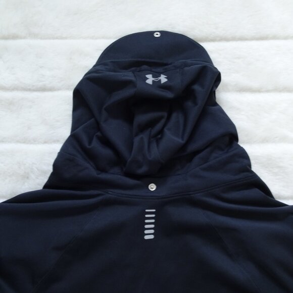 Under Armour Women's Jacket Small ColdGear Reactor Run Storm Anorak Track Active - Picture 9 of 12